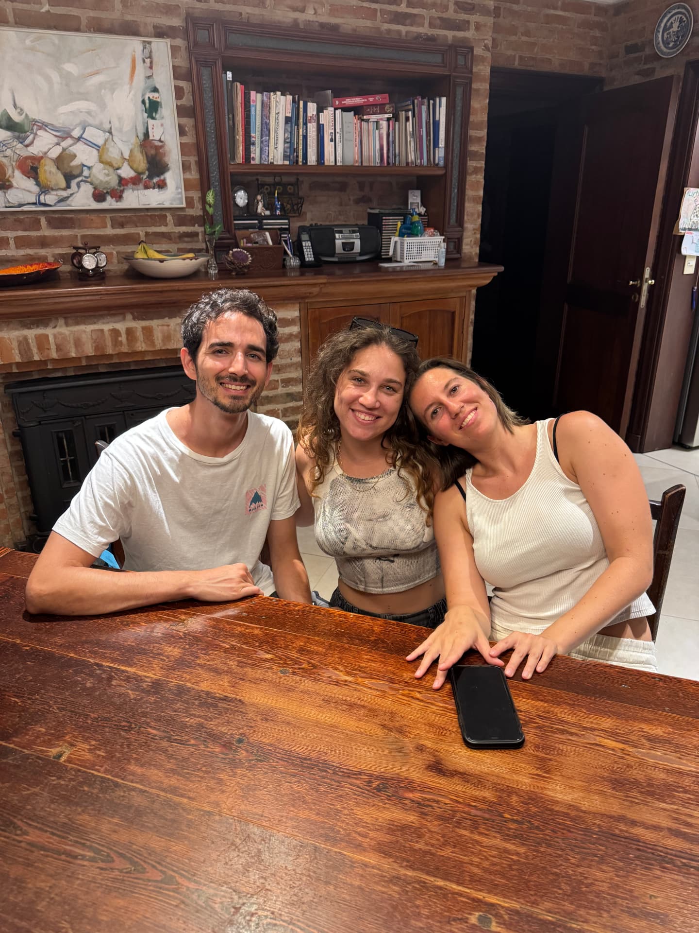 Mica visiting family in Buenos Aires